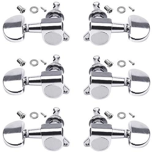 NATUCE 6PCS 3L3R Cheville de Guitare Guitare Accordeurs Clés Chevilles Mécani...