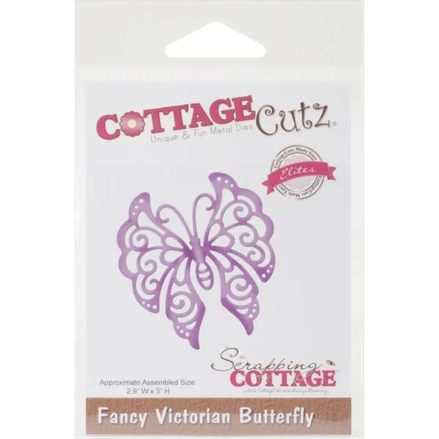 CottageCutz Elites Die - Fancy Victorian Butterfly, 2.9"X3"