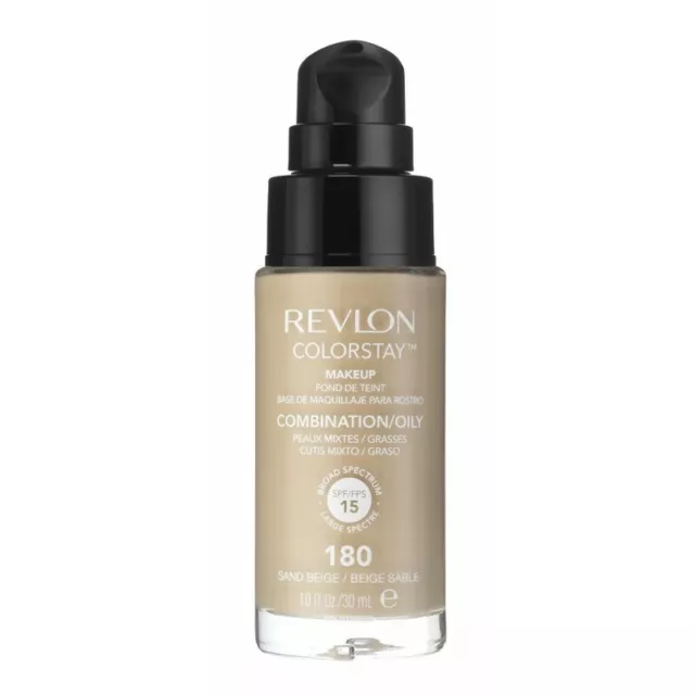 REVLON Colorstay dispenser Foundation combination/oily skin sand beige