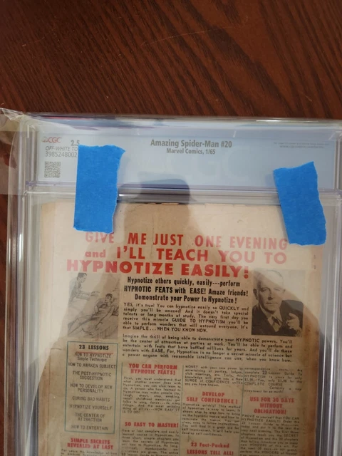 Amazing Spider-Man #20 CGC 2.5 1965 1618498005 1st app. Scorpion