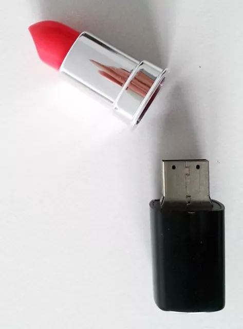 USB Stick Lippenstift 2 GB mobiler Datenspeicher lipstick Fashion Mode Make up 3