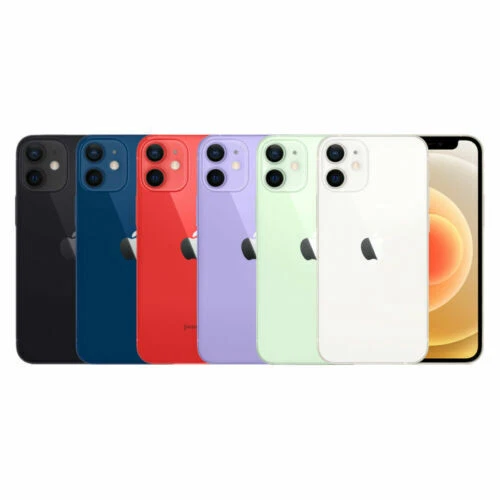 Apple iPhone 12 Unlocked, 64GB/128GB/256GB, All Colours - Refurbished Good