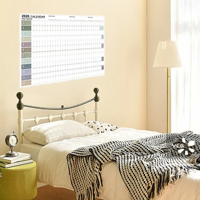 2026 FULL YEAR Calendar Planner Wall Mounted 2026 Yearly Planner 74x52 2026 Full Year Calendar Planner Wall Mounted 2026.webp