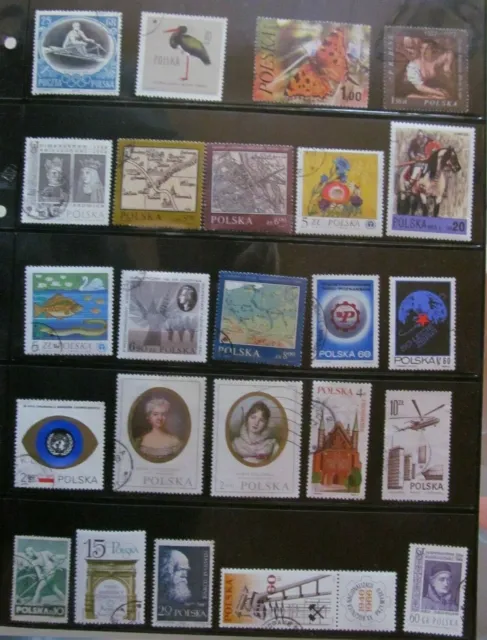 Briefmarken Polen gestempelt