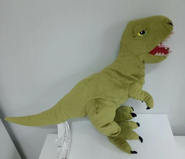 IKEA JATTELIK TYRANNOSAURUS Rex T Rex Dinosaur Soft Toy Plush Green £10.00 PicClick UK