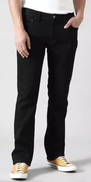 Lee jeans mens Daren regular slim straight fit 'Black' SECONDS L2