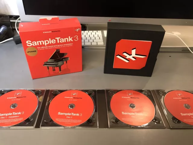 IK Multimedia SampleTank 3 DVD Library ohne Serial