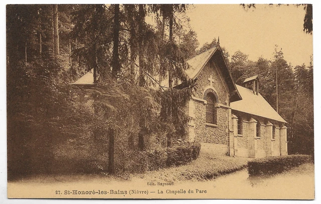 CPA ""St Honoré les Bains - La Chapelle du Parc