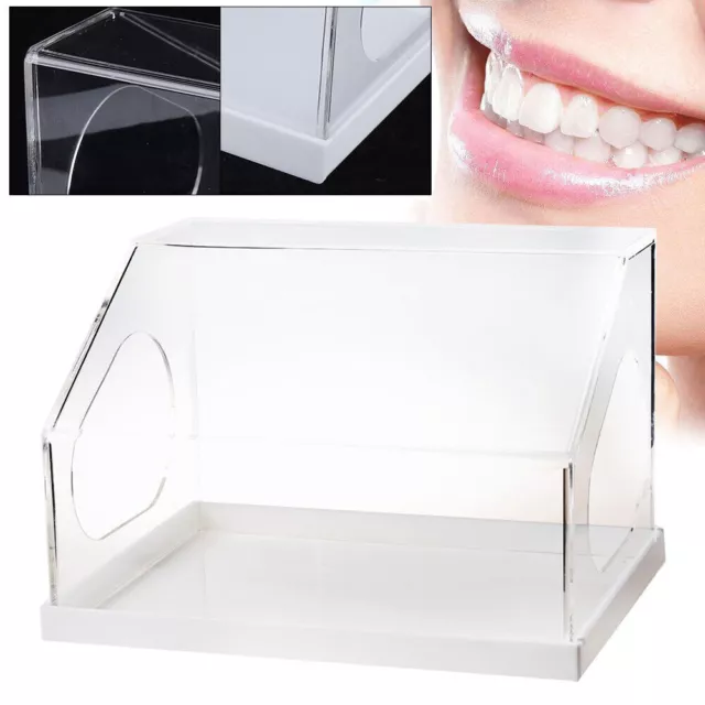 Dental Grinding Polishing Box Lapping Protector Acrylic Clear Cases Instrument