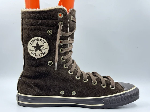 Fur lined converse boots uk 2025