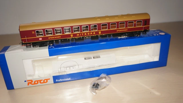 RF16] ROCO H0 45716 DB-AG WRm Speisewagen MITROPA in OVP neuwertig EUR ...