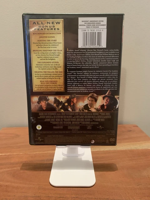 BACKDRAFT : DVD 2-Disc Set 2006 Anniversary Edition 🇨🇦🔥 $5.99 - PicClick CA