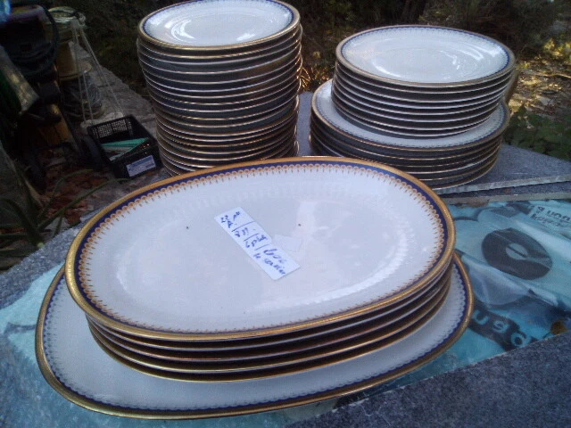 Service De Table Porcelaine Hutschenreuther – Modèle Tavola Par Léonard (Kyoto) – 12 Pers.