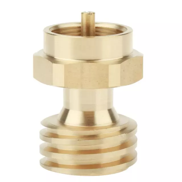 Universal Brass LP Gas Bottle Tank Adapter Converters