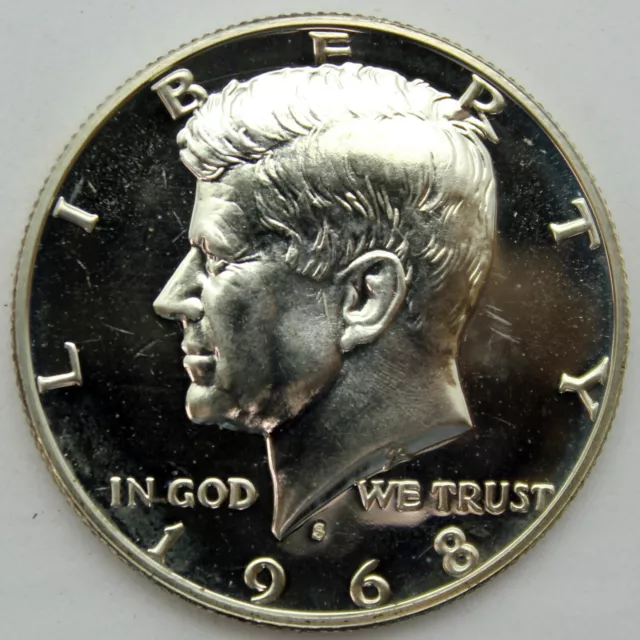 1968-S Proof Kennedy Half Dollar