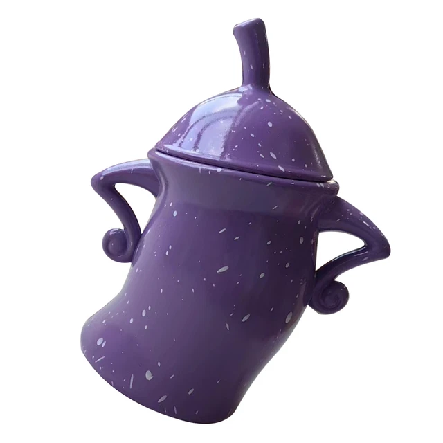 Desktop Mug Ornament Easy To Store Drop-Resistant Sturdy(Purple) ND2