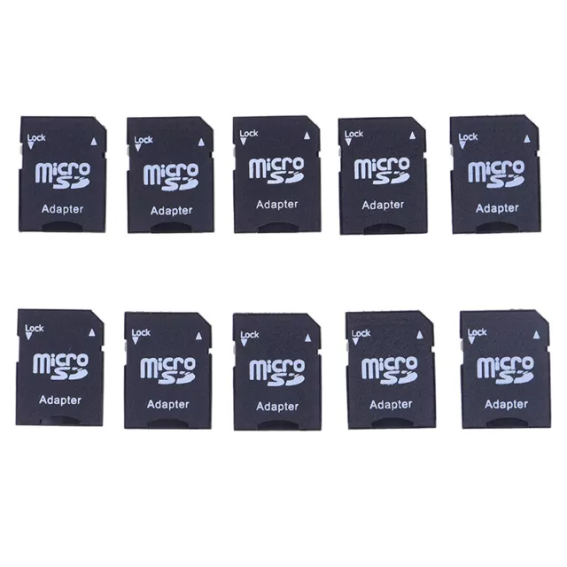 10Pcs Microsd Mini TF Card Reader Micro Memory Card Adapter ConvertFM
