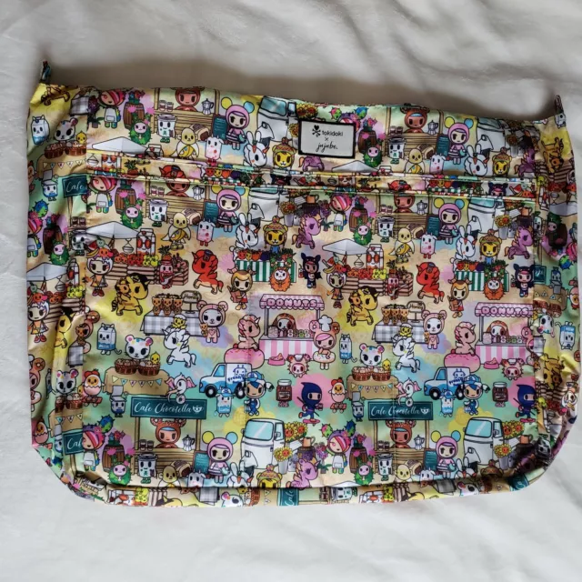 NWT Jujube Tokidoki Toki Super Be Superbe Toki Market Large Tote Beach Bag B