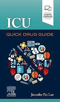 ICU Quick Drug Guide Lee Paperback Elsevier 9780323680479