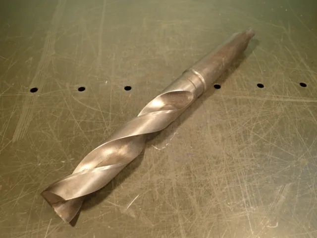 1-11/64" (1.1719") Slotting Drill Bit: 12" OAL, Morse Taper #4 Shank (MT4 4MT)