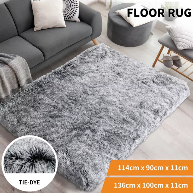 Floor Rugs Fluffy Area Carpet Shaggy Soft Large Memory Foam Pads Living Room