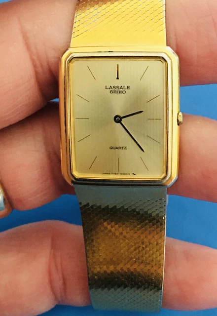 Seiko lassale online ultra thin watches