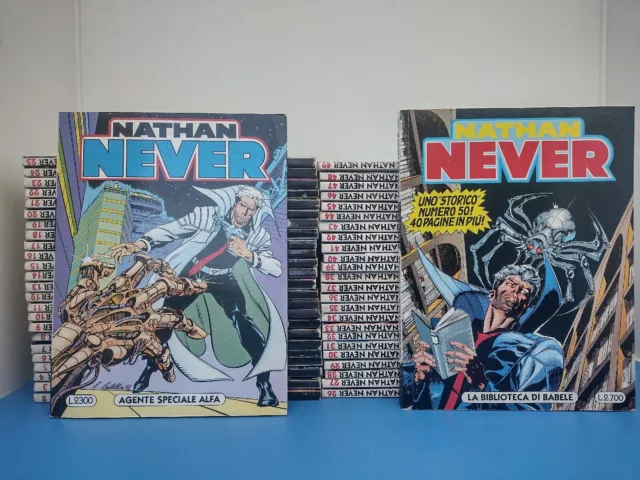 Nathan Never 1-50 Completa + Albetti Allegati