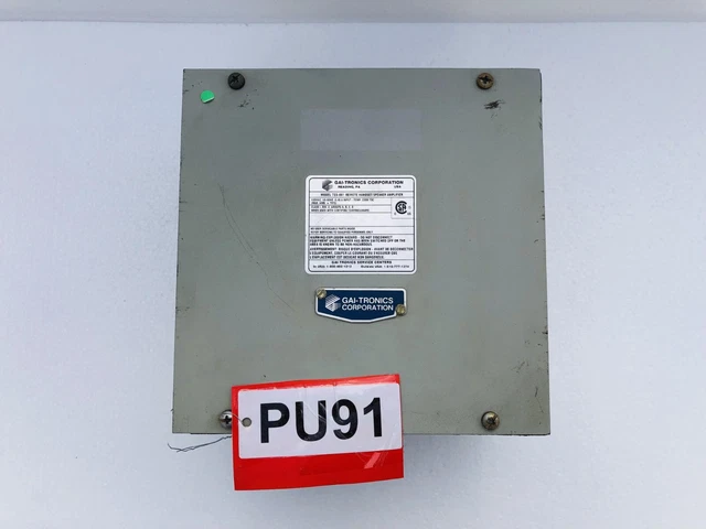 GAI-TRONICS 723-001 Remoto Cornetta/Altoparlante Ampplificatore 120 VAC Con #19