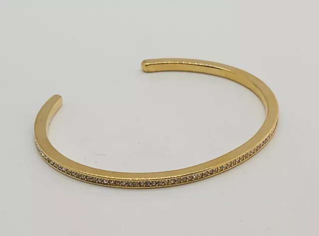 Michael Kors Cuff Bracelet With Pave Rhinestones