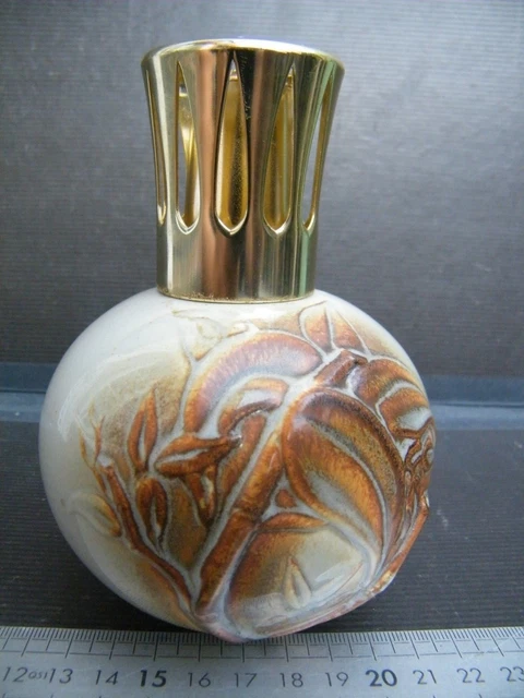 Lampe Berger En Porcelaine – Branches Fleuries Relief – N°42 – France