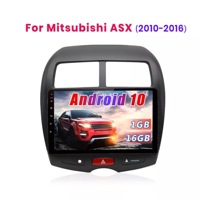 For Mitsubishi ASX 2010-2016 10"Android 12 Car Radio GPS Sat Nav WIFI 1+32G DAB+