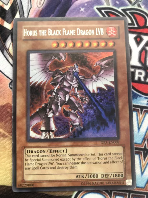 Horus the Black Flame Dragon LV8 - EEN-ENSE1 - Secret Rare