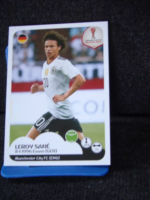 Sticker - #251 Leroy Sané - Fifa Confederations Cup Russia 2017