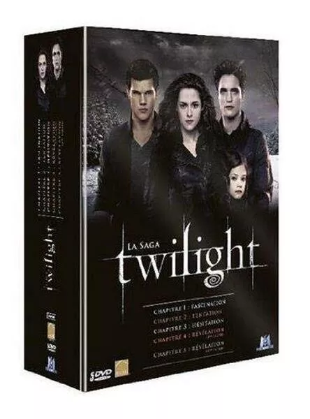 TWILIGHT, La Saga - Integrale 5 Films - COFFRET DVD NEUF SOUS BLISTER