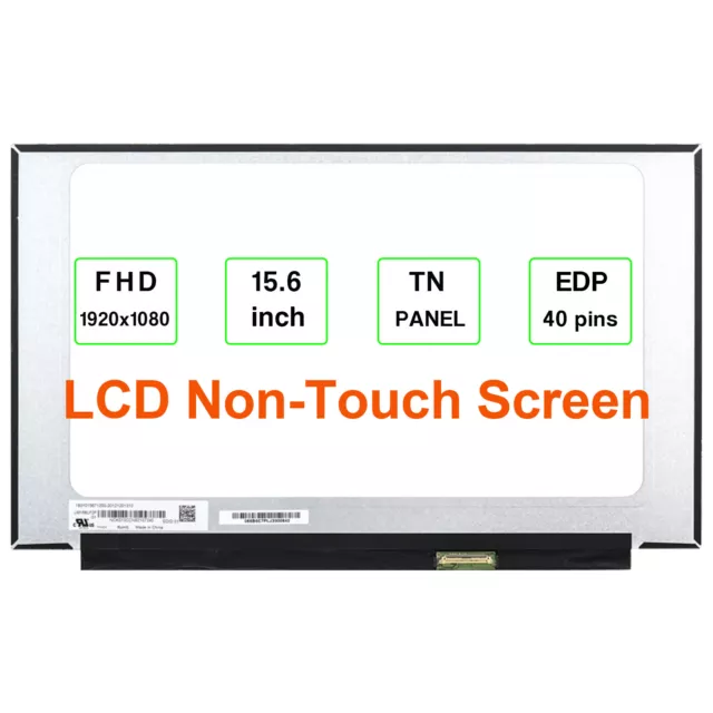 15.6" N156HRA-EA1 LCD Screen Non-Touch Display Panel 144Hz FHD 1920x1080 40pin