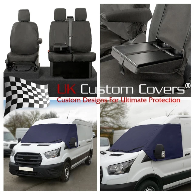 FORD TRANSIT VAN Mk8 (& Tipper) 2023+ Front Seat Covers & Screen Wrap