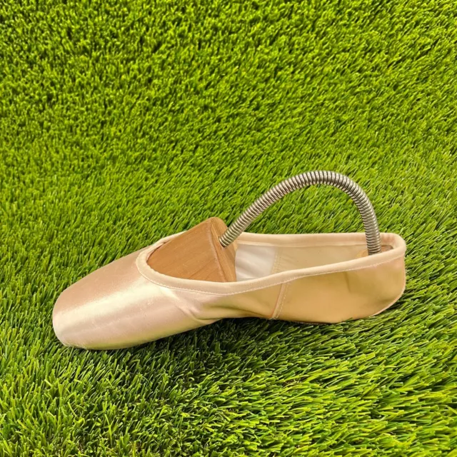 Fuzi Lisse Pointe Shoe Womens Size 8.5 Beige Pink Casual Classic Ballet Flats 3