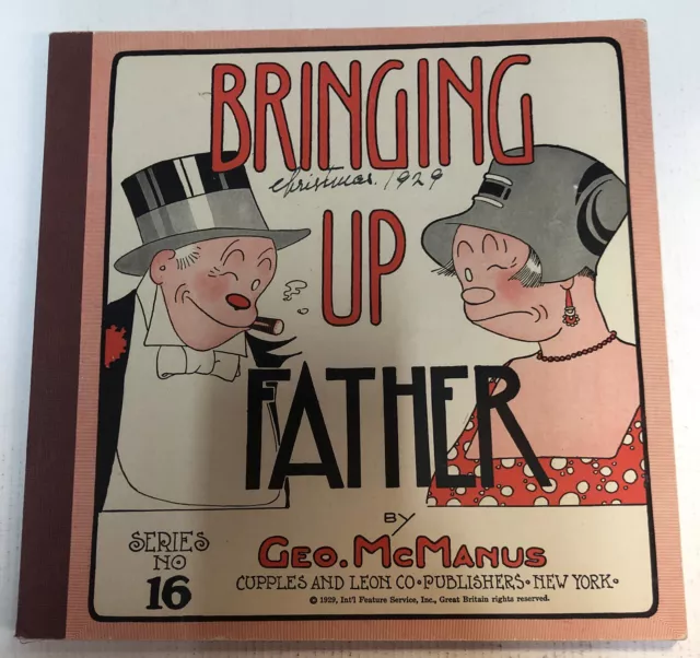 Bringing Up Father (1929) Book #16 VG/VF- Platinum age | Cupples & Leon Co ~ Geo