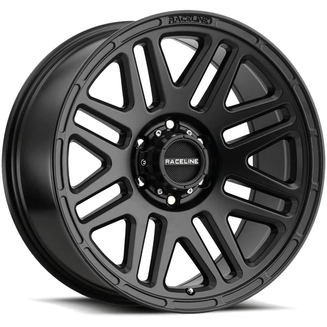 4-Raceline 944B Outlander 14x6 5x4.5" +0mm Satin Black Wheels Rims 14" Inch