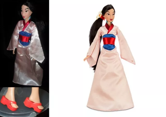 Ropa Vestido para Muñeca Barbie Nuevo Mulan, incluye zapatos (No incluye Muñeca)