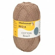 100g Sockenwolle Regia COTTON BEACH UNI  4fach Sockengarn 4-fäd 55,00€/kg