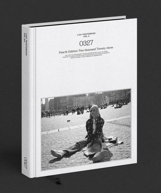 SOLD OUT! BLACKPINK LISA 0327 PHOTOBOOK VOL. 04 Kpop Sealed+FREEBIE PC ...