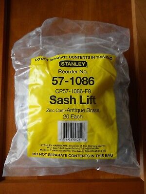 Sash Lifts, Contractors Pack Of 20 Pcs, Stanley 57-1086