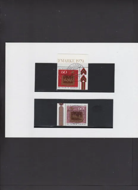 BRD-Zuschlagsmarken Mi. Nr. 1023 + 1065 " Tag der Briefmarke " Badeb-Baden --2--