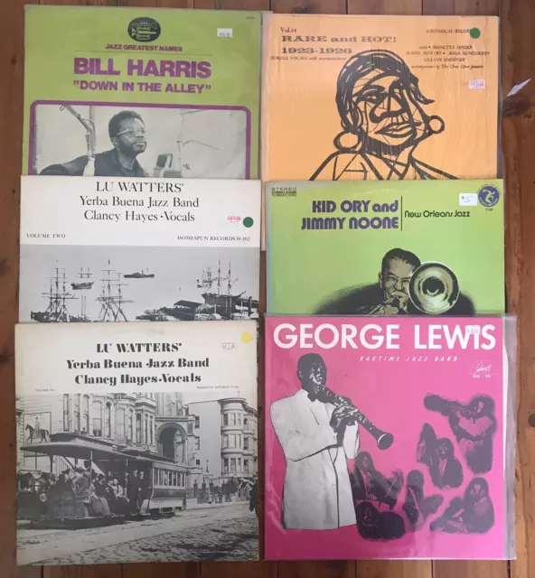 Bulk Lot 6 x Jazz Vinyl LPs