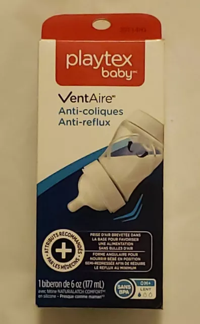 Playtex Baby VentAire 9 Ounce Bottle Complete Tummy Comfort Anti
