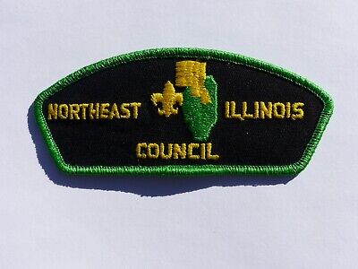 Unused Vintage Northeast Illinois Council Boy Scout BSA CSP Patch Twill FDL