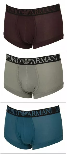 Caleçon boxer trunk homme underwear EMPORIO ARMANI article 111866 2A540