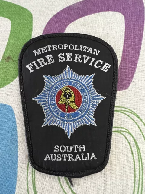 Aufnäher Patch Abzeichen Feuerwehr Metropolitan Fire Service South Australia NEU 2