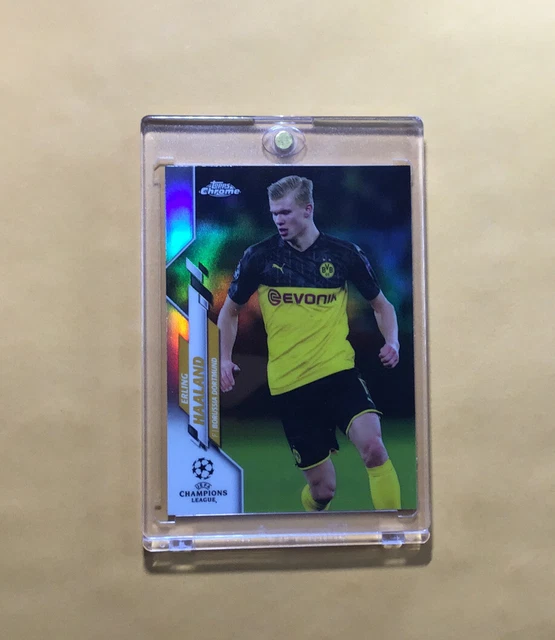 2020-21 TOPPS MERLIN chrome UCL BUKAYO SAKA U23 RÉFRACTEUR or /50 PSA